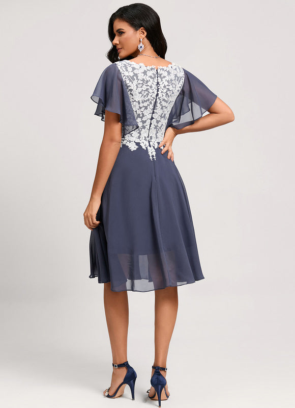 Robe Chic Aérienne Écarlate - gallery 4
