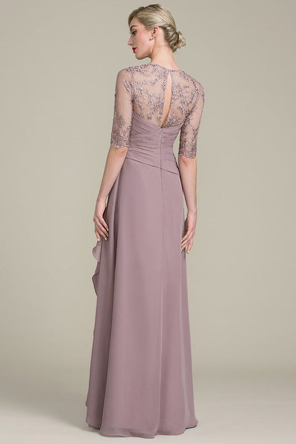 Robe Chic Élégance Unie - gallery 2