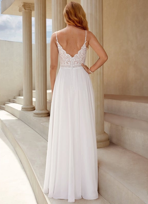Robe Blanche Plage Chic - gallery 1