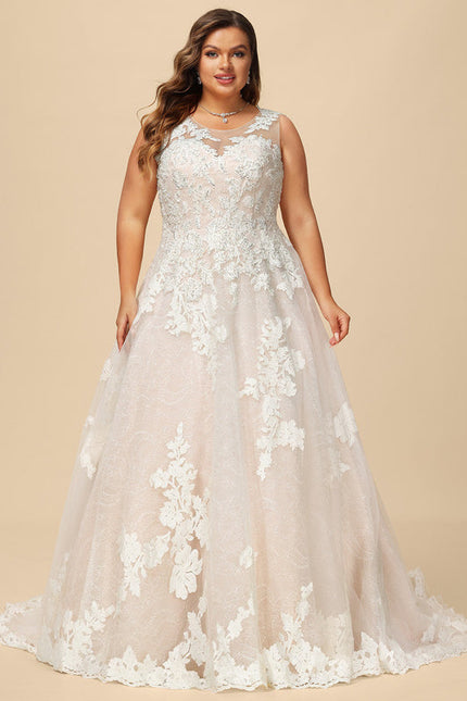 Robe Chic Florale Écrue - gallery 5