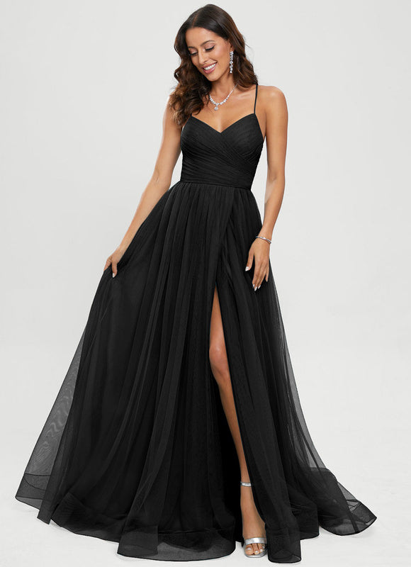 Robe Chic Tulle Noir - gallery 4