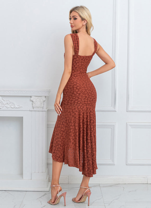 Robe Chic Sirène Brique - gallery 2