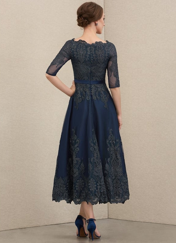 Robe Chic Dentelle Nuit - gallery 1