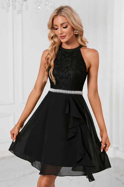Robe Chic Noir Flottante