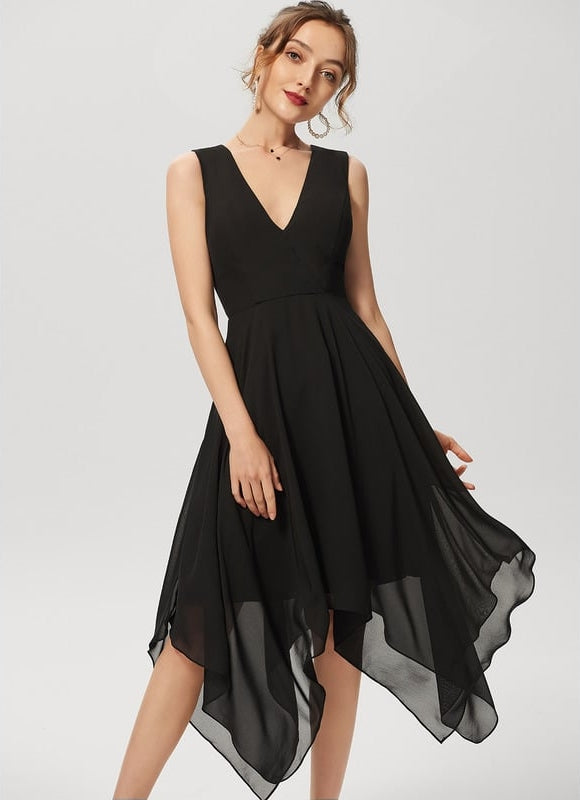Robe Chic Asymétrique Vaporeuse