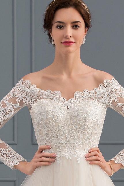 Robe Chic Élégante Épaule Dénudée - gallery 7