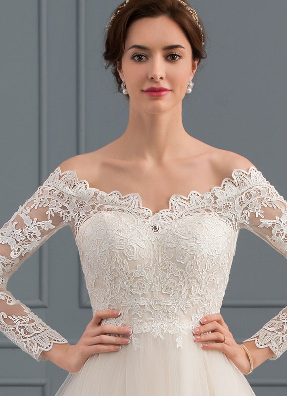 Robe Chic Élégante Épaule Dénudée - gallery 7