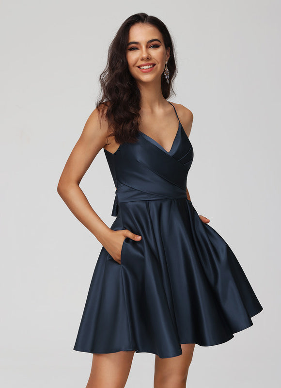 Robe Chic Aérea Satinée - gallery 3