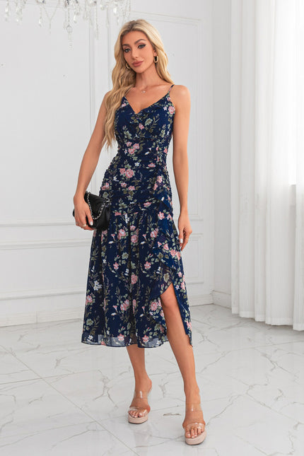 Robe Chic Florale Midi - gallery 4