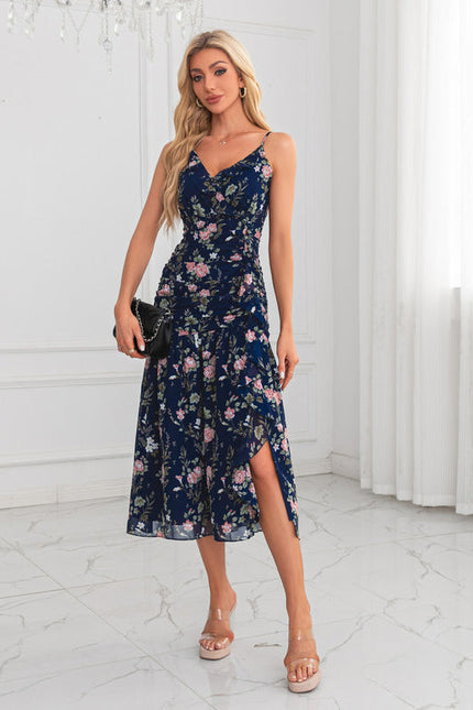 Robe Chic Florale Midi - gallery 4