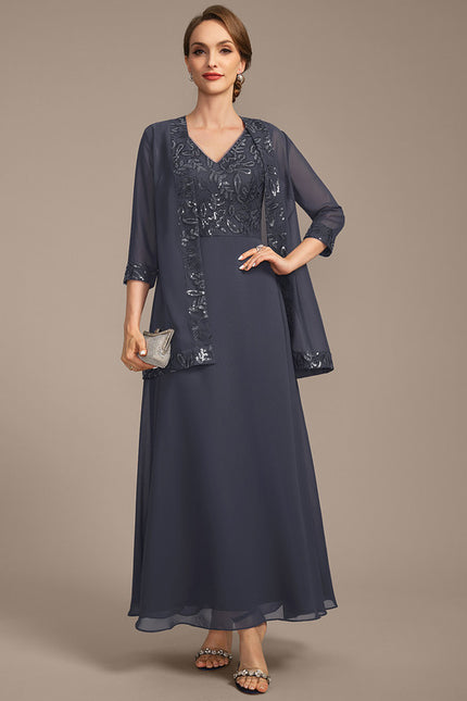 Robe Chic Mousseline Étoilée