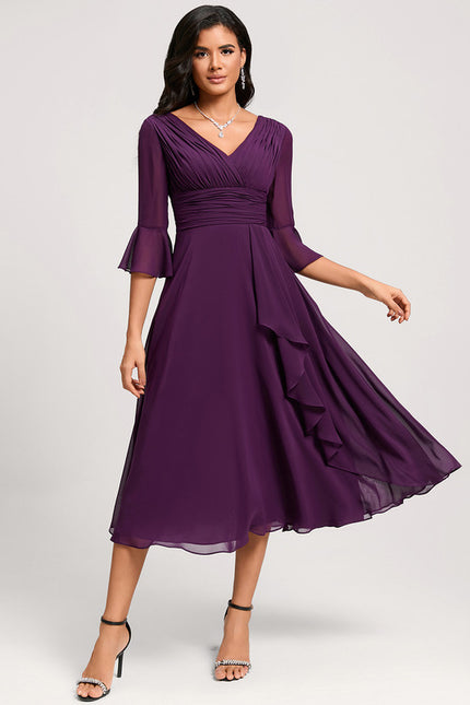 Robe Chic À Volants Florale - gallery 6
