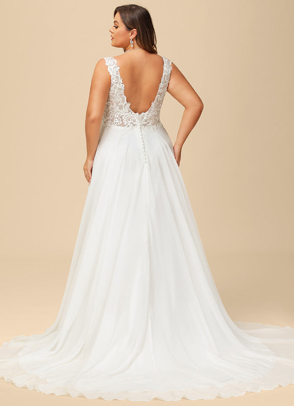 Robe Chic Vaporeuse Blanche - gallery 6