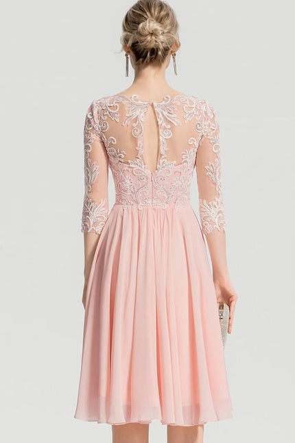 Robe Chic Rose Enchantée - gallery 4