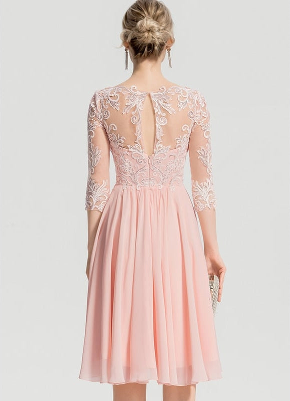 Robe Chic Rose Enchantée - gallery 4