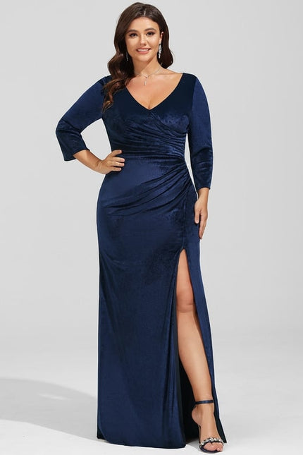 Robe Chic Velours Éclatant - gallery 7