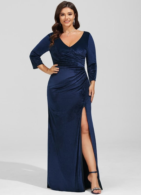 Robe Chic Velours Éclatant - gallery 7