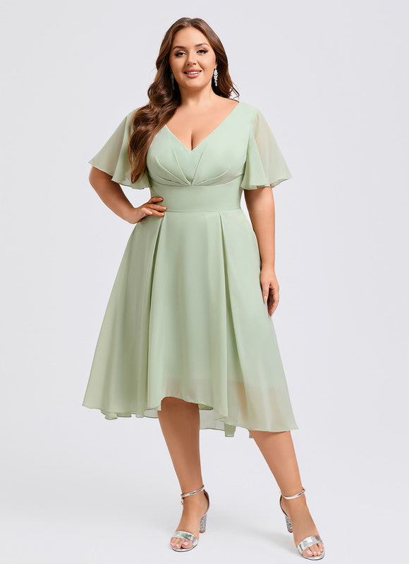 Robe Chic Fluide Bleu Nuit - gallery 8