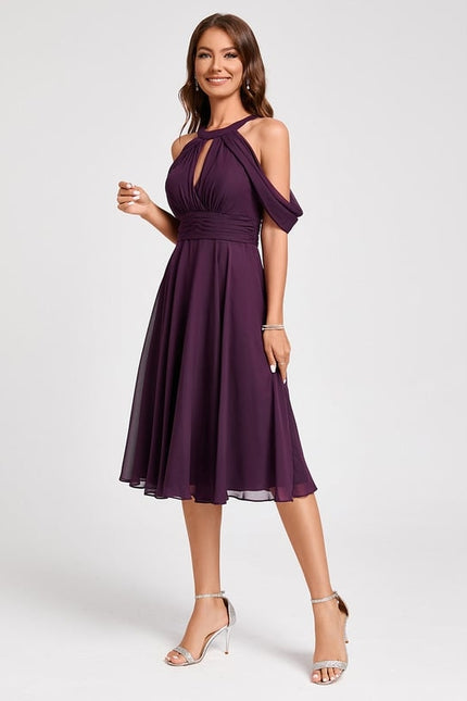 Robe Chic Éclat Violet - gallery 4