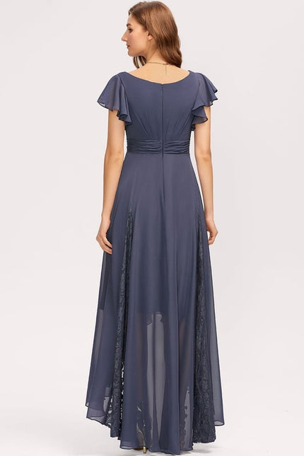 Robe Chic Aérienne Bordeaux - gallery 3