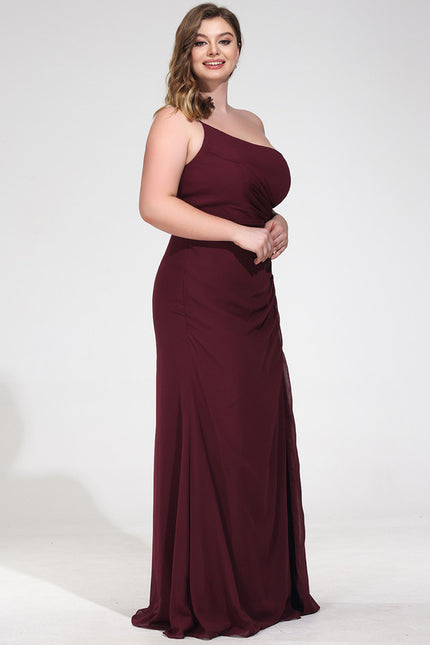 Robe Chic Asymétrique Beige - gallery 7