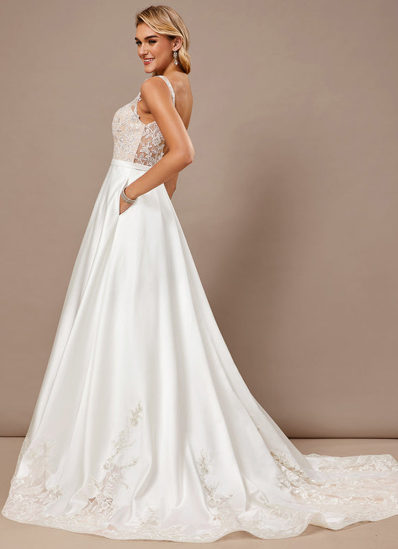 Robe Chic Satinée Fleurie - gallery 8