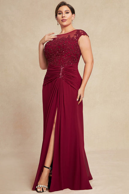 Robe Chic Élégance Rubis - gallery 7