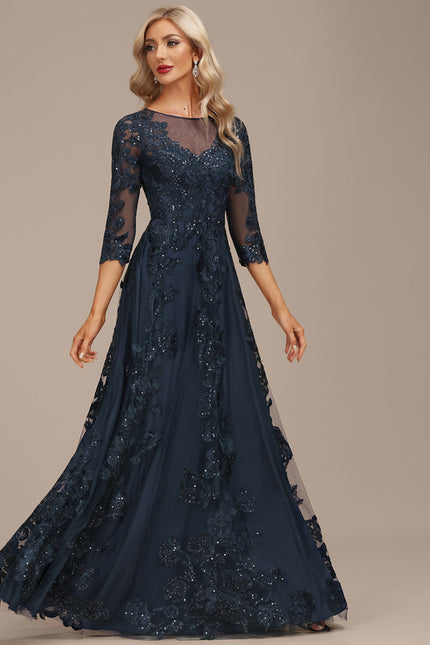 Robe Chic Étoilée Marine - gallery 2
