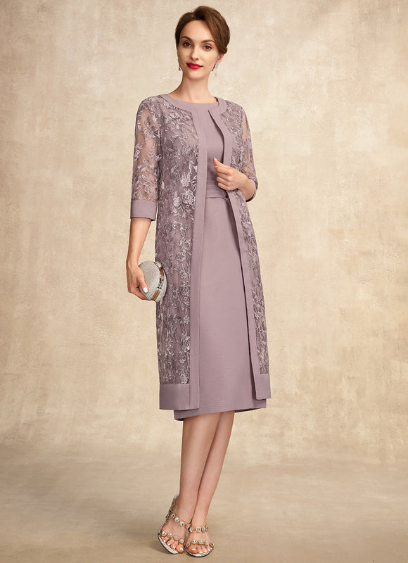 Robe Chic Élégance Lilas