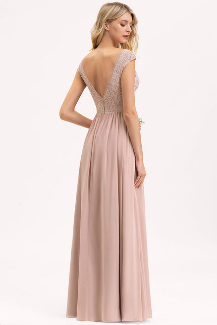 Robe Chic Élégance Rosée - gallery 1