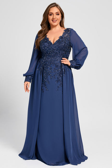 Robe Chic Éclat Marine - gallery 9