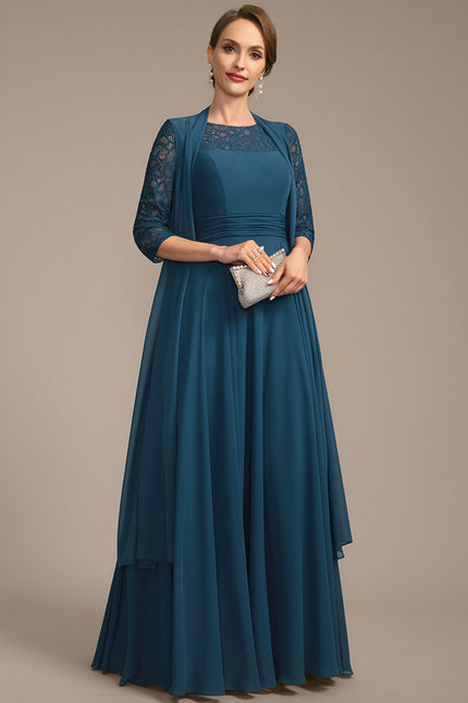 Robe Chic Bleu Majestueux - gallery 2