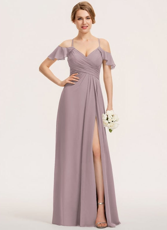 Robe Chic Chiffon Sable