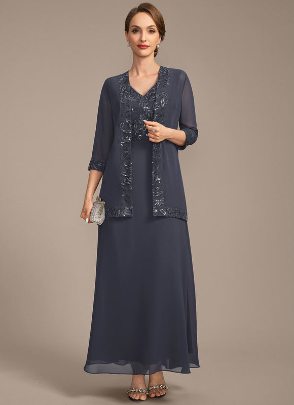 Robe Chic Mousseline Étoilée - gallery 2