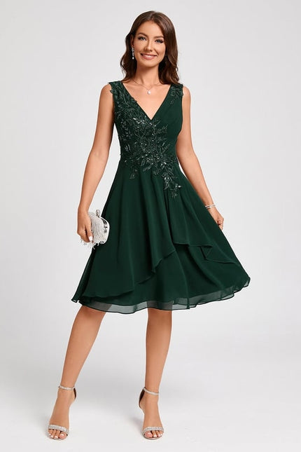 Robe Chic Sérénité Émeraude - gallery 2