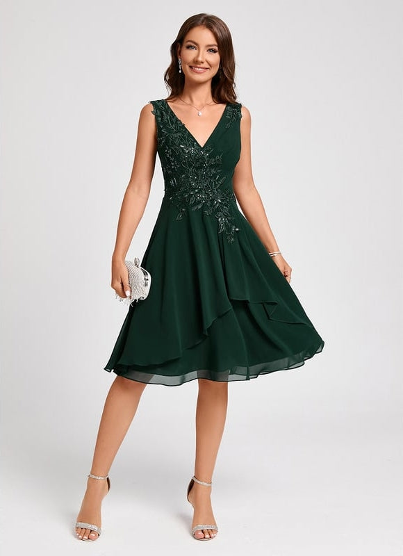 Robe Chic Sérénité Émeraude - gallery 2