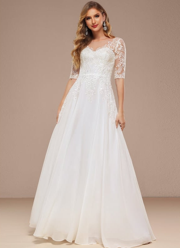 Robe Blanche Plage Chic - gallery 1