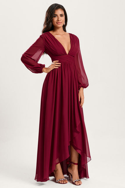 Robe Chic Fluide Bleu Nuit - gallery 4