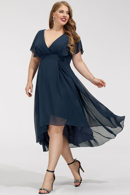 Robe Chic Asymétrique Vaporeuse - gallery 8