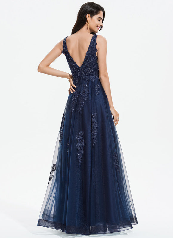 Robe Chic Bleue Étoilée - gallery 4