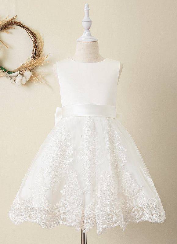 Robe Chic Enfant Satinée