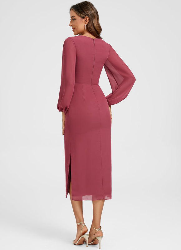 Robe De Cocktail Pour Mariage Chic Longue - gallery 4