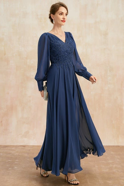 Robe Chic Élégance Marine Envolée - gallery 4
