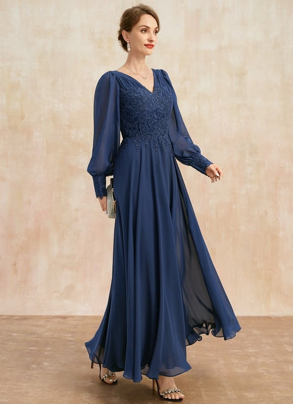 Robe Chic Élégance Marine Envolée - gallery 4
