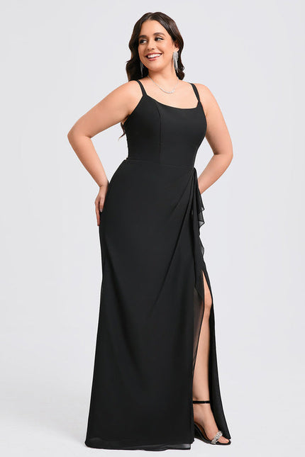 Robe Chic Longue Verte Raffinée - gallery 9