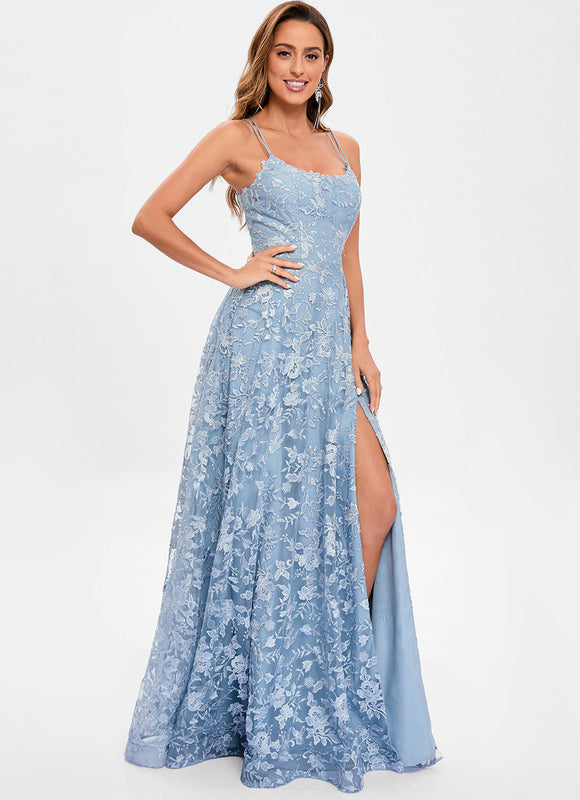 Robe Chic Fleurie Céleste - gallery 2