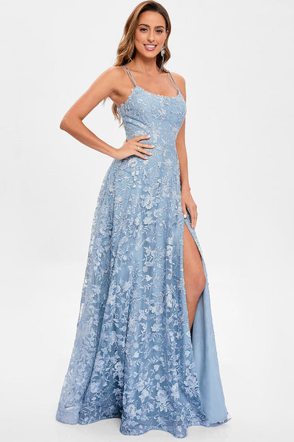 Robe Chic Fleurie Céleste - gallery 2