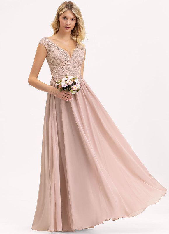 Robe Chic Élégance Rosée - gallery 3