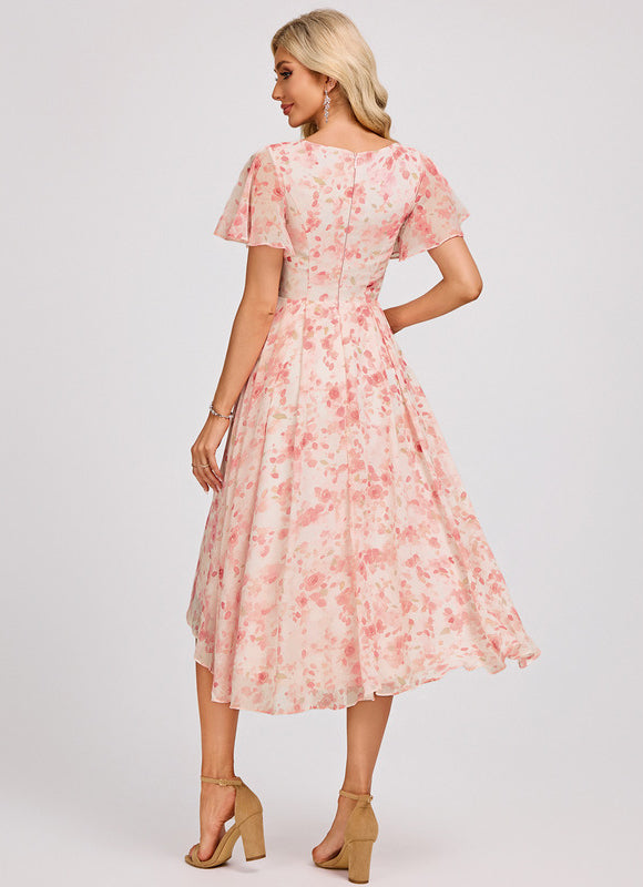 Robe Chic Fluide Bleu Nuit - gallery 5