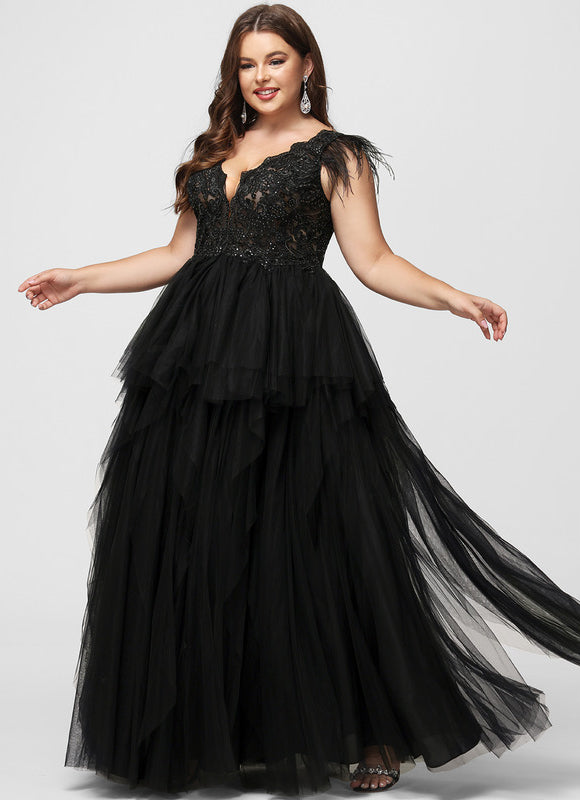 Robe De Soirée Longue Chic Noire - gallery 9